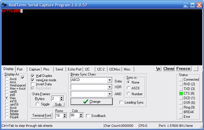 serial port terminal windows 10